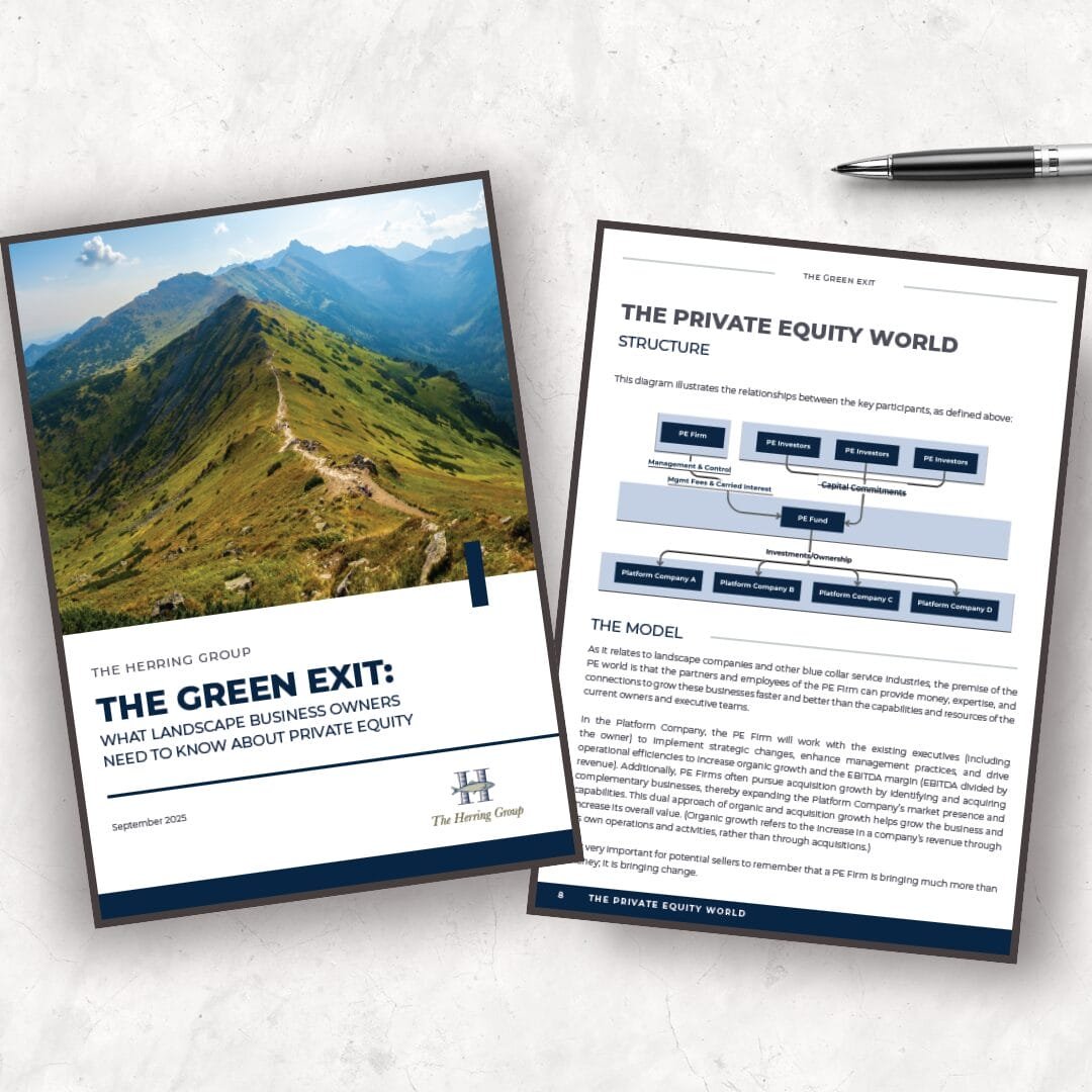 Private Equity white paper mockup